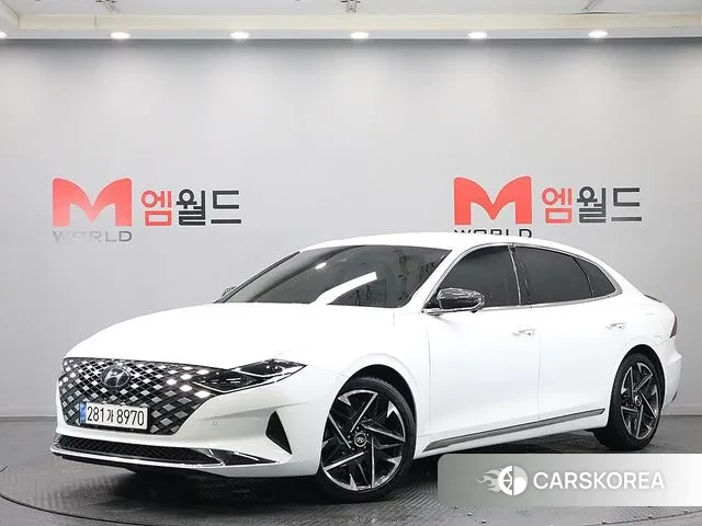 Hyundai The New Grandeur IG 2022 Жемчужный цвет из Кореи