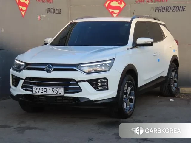 Ssangyong Beautiful Korando 2020 Белый из Кореи