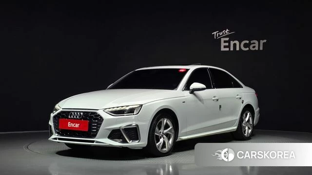 Audi A4 (B9) 2020 Белый из Кореи