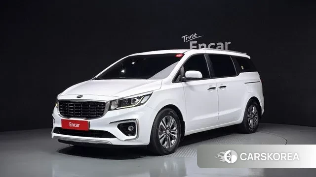 Kia The New Carnival 2019 Белый из Кореи