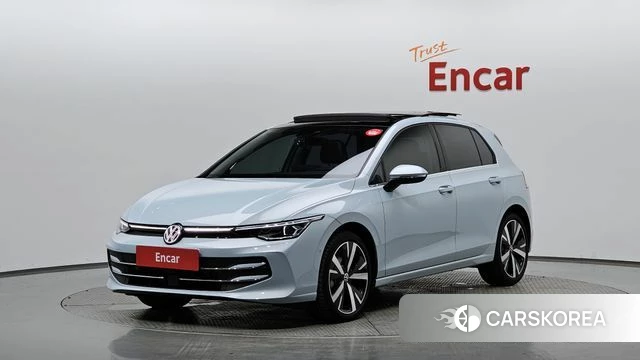 Volkswagen Golf 8th Generation 2025 Небесно-голубой из Кореи