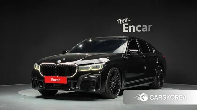BMW 7 Series (G11) 2019 Черный из Кореи