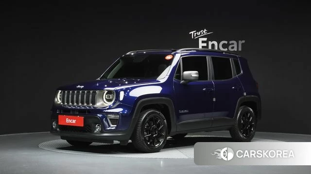 Jeep Renegade 2021 Синий из Кореи