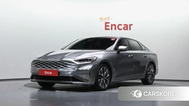 Kia K8 2021 Серебристо-серый из Кореи