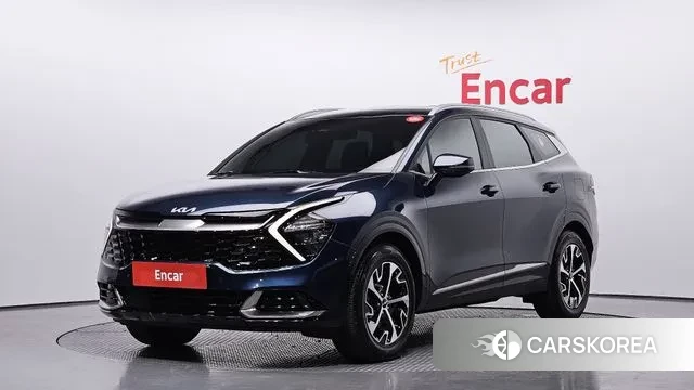 Kia Sportage 5th Generation Hybrid 2021 Синий из Кореи