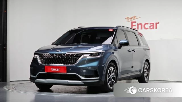 Kia Carnival 4th generation 2021 Синий из Кореи