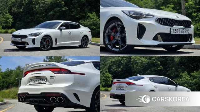 Kia Stinger 2019 Белый из Кореи