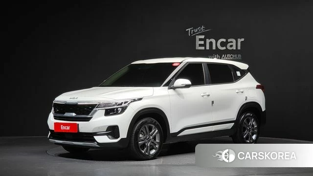 Kia Seltos 2022 Белый из Кореи