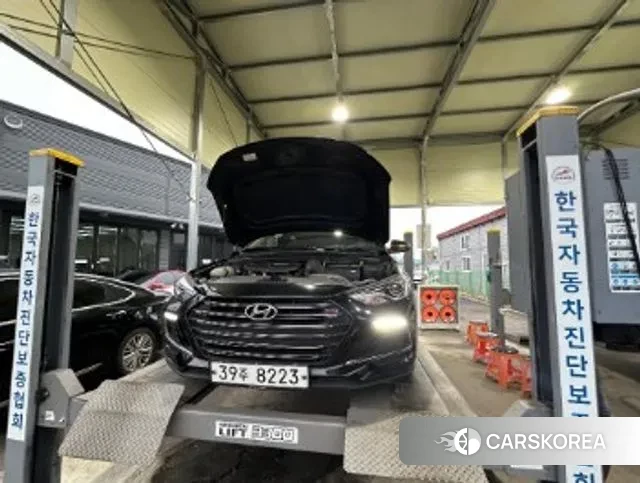 Hyundai Avante AD 2018 Черный из Кореи