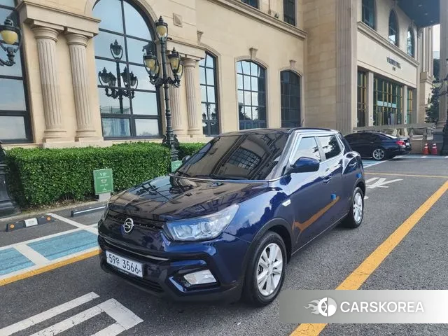 Ssangyong Tivoli Armor 2018 Синий из Кореи