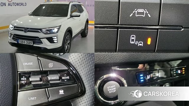 Ssangyong Beautiful Korando 2021 Белый из Кореи