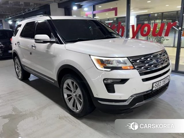 Ford Explorer 2019 Белый из Кореи