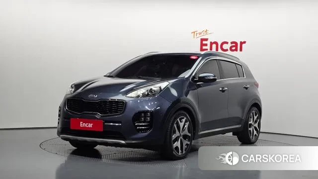 Kia Sportage 4th Generation 2018 Синий из Кореи