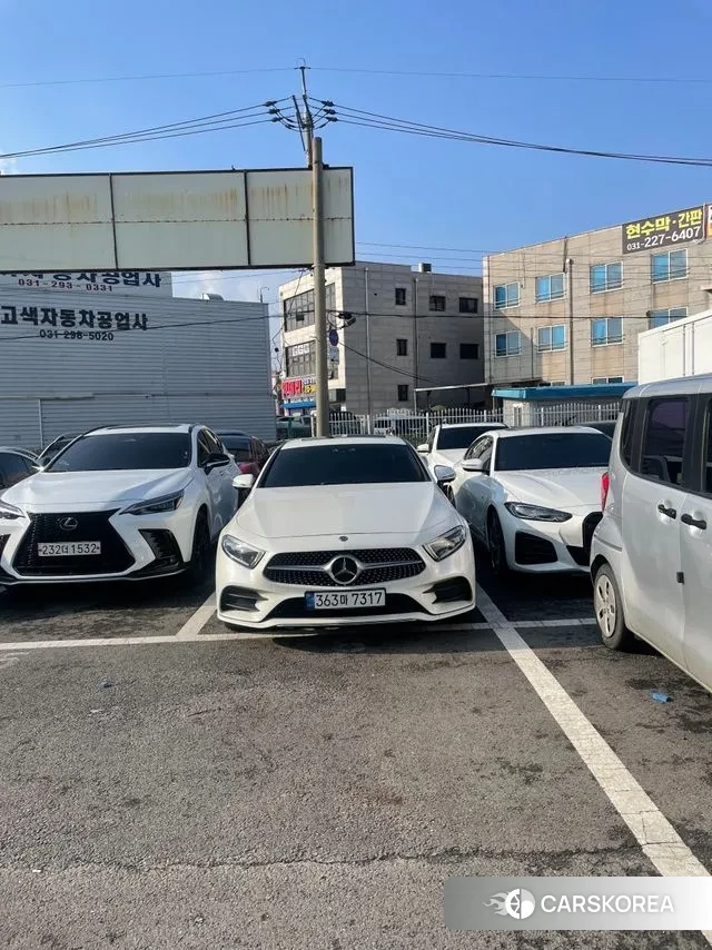 Mercedes-Benz CLS-Class C257 2018 Белый из Кореи