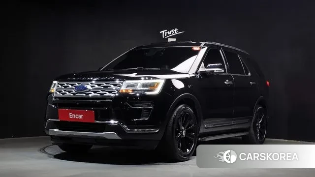 Ford Explorer 2019 Черный из Кореи