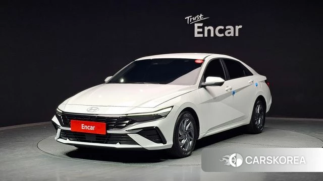 Hyundai The New Avante (CN7) 2023 Белый из Кореи