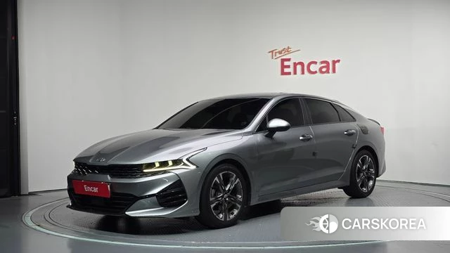Kia K5 3rd generation 2021 Серебристо-серый из Кореи