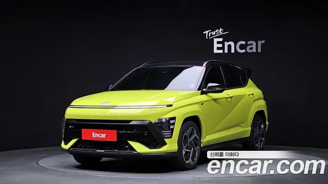 Hyundai Kona (SX2) 2023 Желтый из Кореи