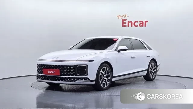 Hyundai Grandeur Hybrid (GN7) 2023 Белый из Кореи