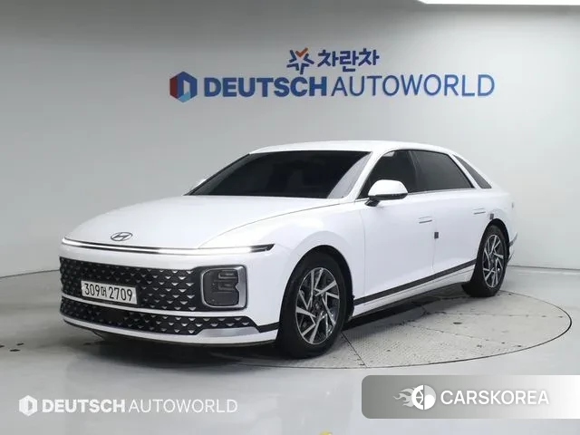 Hyundai Grandeur (GN7) 2023 Белый из Кореи