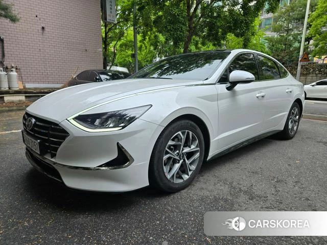 Hyundai Sonata (DN8) 2019 Белый из Кореи