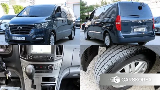 Hyundai The New Grand Starex 2018 Синий из Кореи