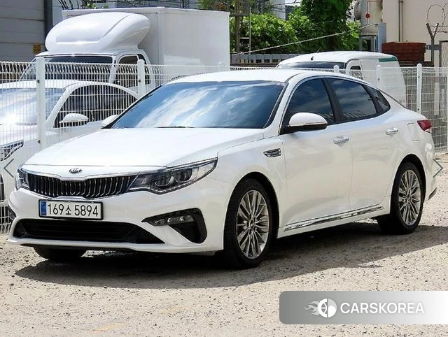 Kia The New K5 2nd generation 2018 Белый из Кореи