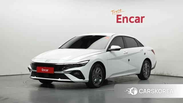 Hyundai The New Avante (CN7) 2025 Белый из Кореи