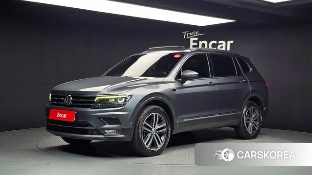 Volkswagen Tiguan Allspace 2020 Серый из Кореи