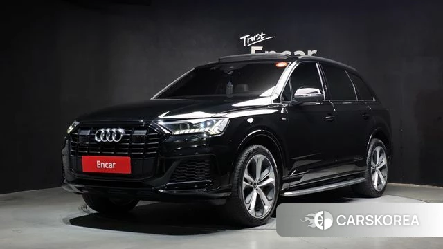 Audi Q7 (4M) 2023 Черный из Кореи