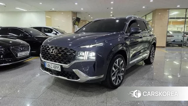 Hyundai The New Santa Fe 2022 Синий из Кореи