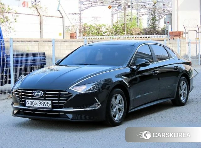 Hyundai Sonata (DN8) 2019 Черный из Кореи