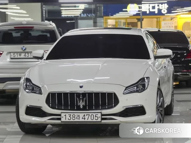 Maserati Quattroporte 2020 Белый из Кореи