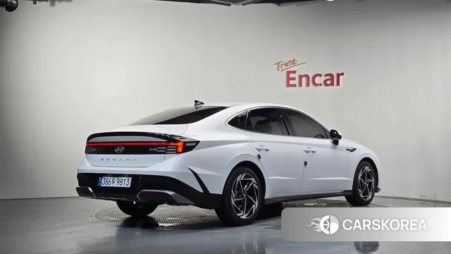 Hyundai Sonata D Edge (DN8) 2024 Белый из Кореи