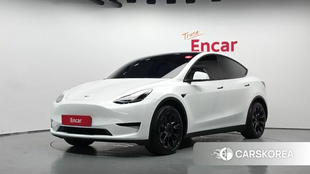 Tesla Model Y 2024 Белый из Кореи