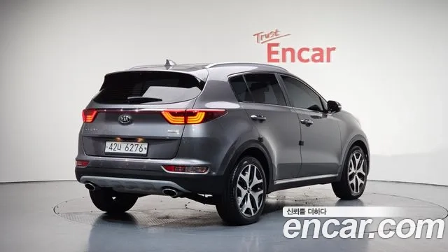 Kia Sportage 4th Generation 2018 Серый из Кореи