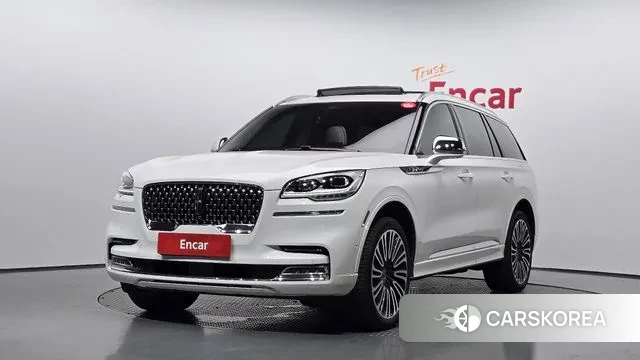 Lincoln Aviator 2nd generation 2020 Белый из Кореи