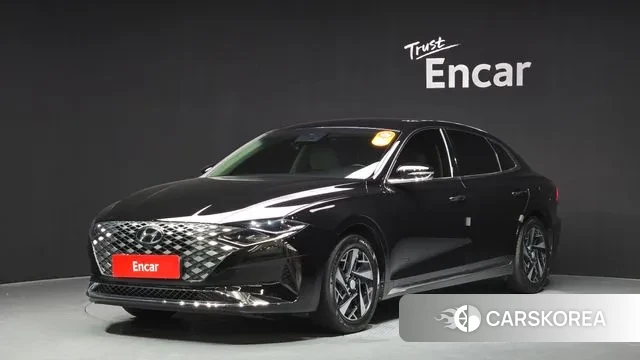 Hyundai The New Grandeur IG Hybrid 2021 Черный из Кореи
