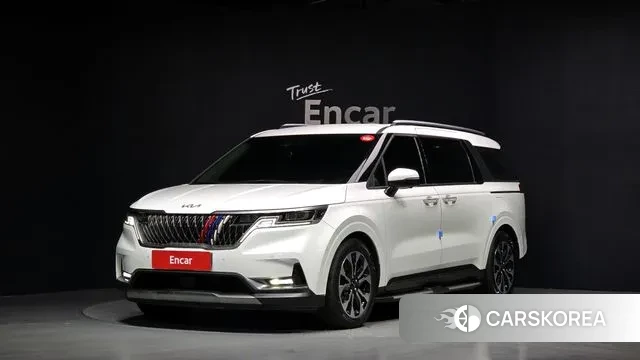 Kia Carnival 4th generation 2021 Белый из Кореи