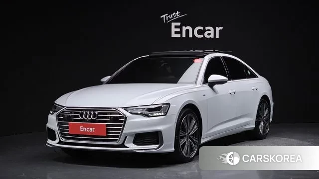 Audi A6 (C8) 2022 Белый из Кореи