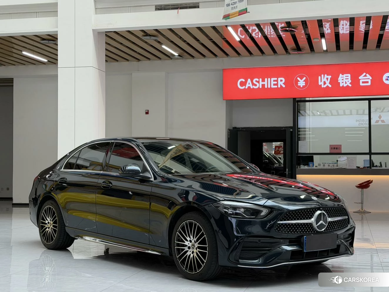 Mercedes-Benz Class C 2023 Зеленый из Китая