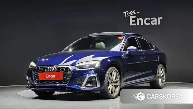 Audi A5 (F5) 2020 Синий из Кореи