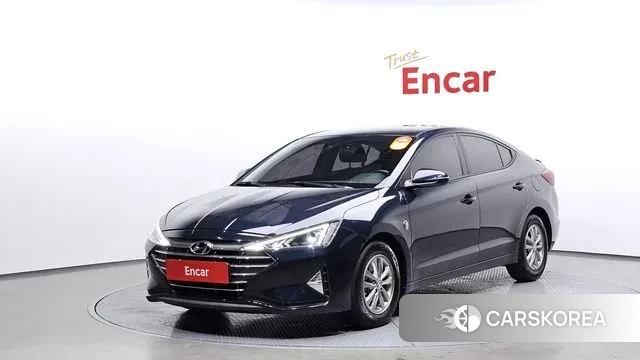 Hyundai The New Avante AD 2019 Синий из Кореи