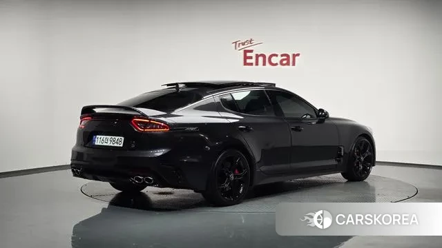 Kia Stinger 2018 Серый из Кореи