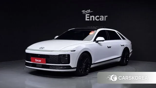 Hyundai Grandeur Hybrid (GN7) 2023 Белый из Кореи