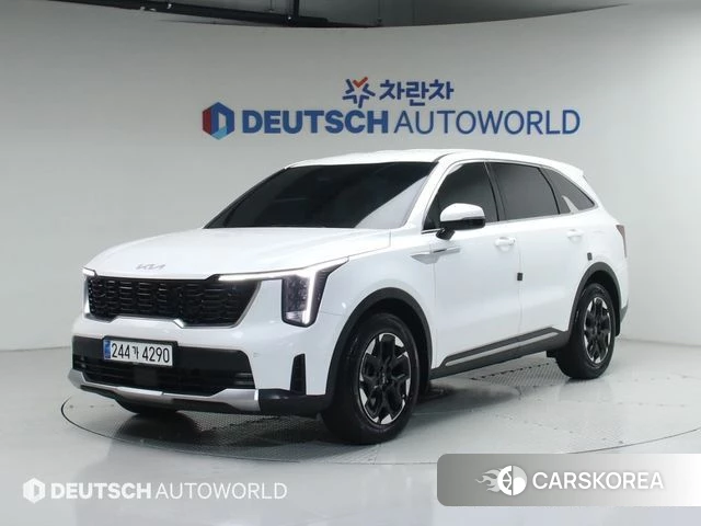 Kia The New Sorento 4th Generation 2023 Белый из Кореи