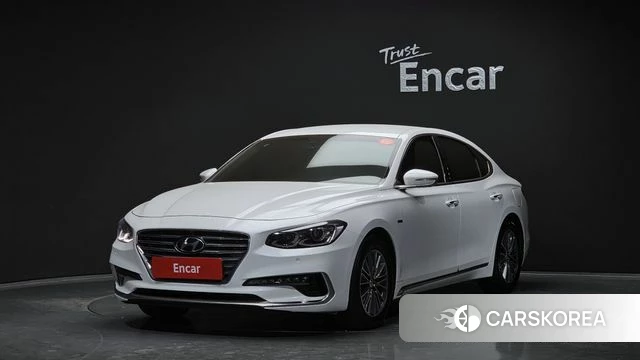 Hyundai Grandeur IG Hybrid 2019 Белый из Кореи