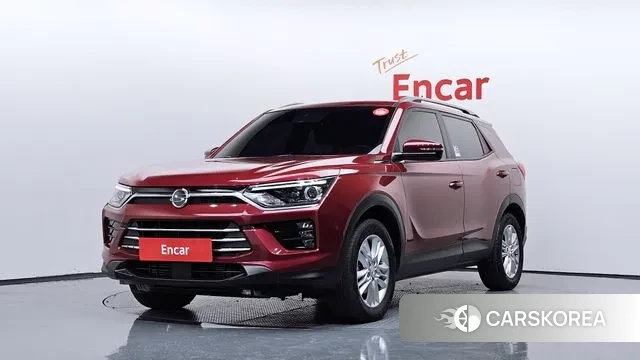 Ssangyong Beautiful Korando 2019 Красный из Кореи