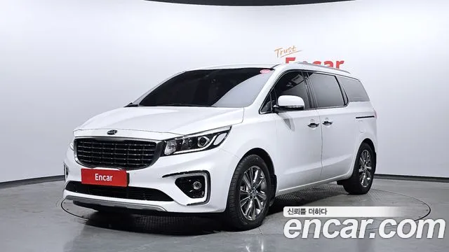 Kia The New Carnival 2019 Белый из Кореи