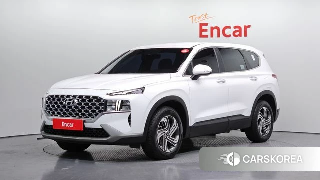 Hyundai The New Santa Fe 2021 Белый из Кореи